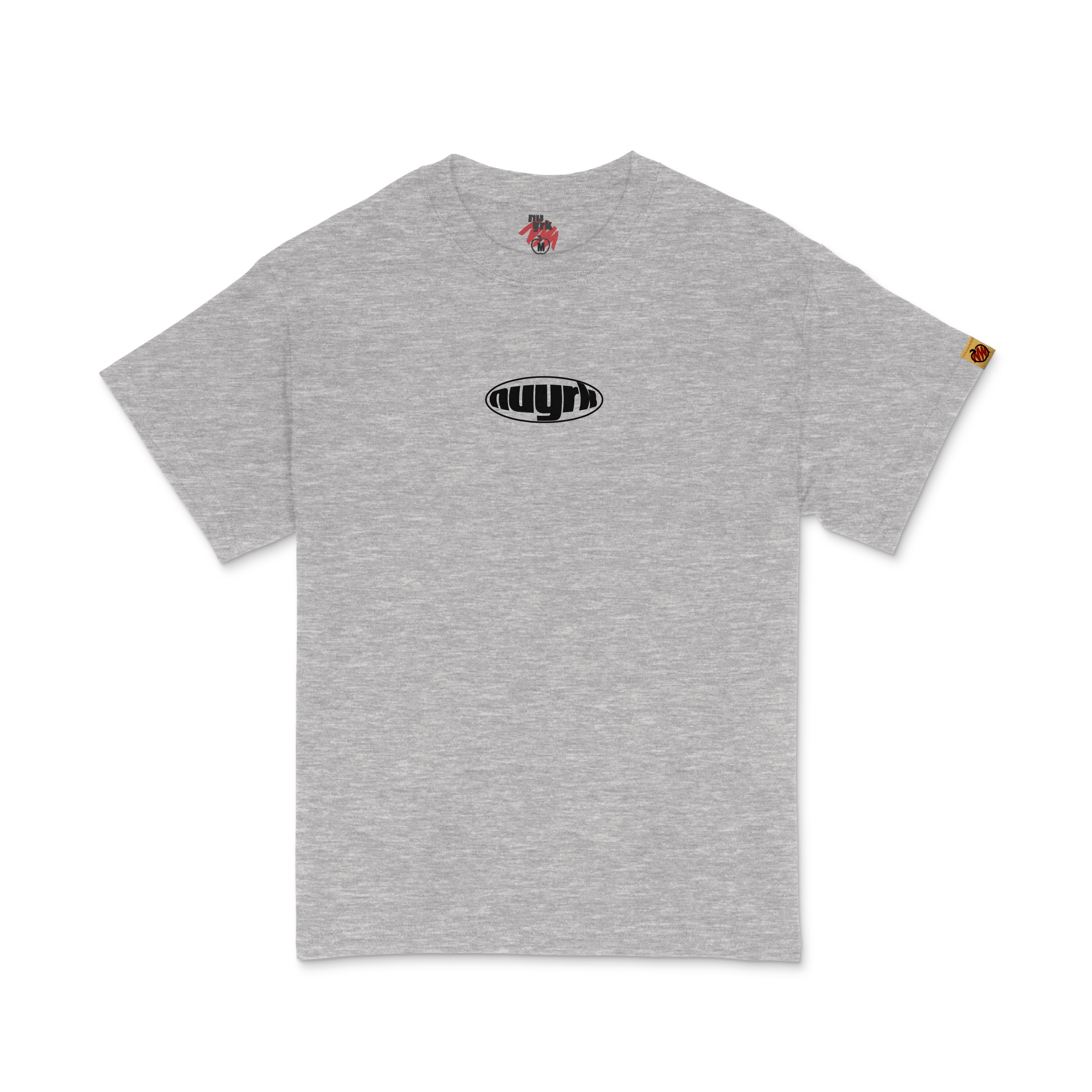 Oval Wordmark Tee (Black)