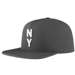 Nu Yrk | 3D NY Brooklyn Snapback Black Perspective View