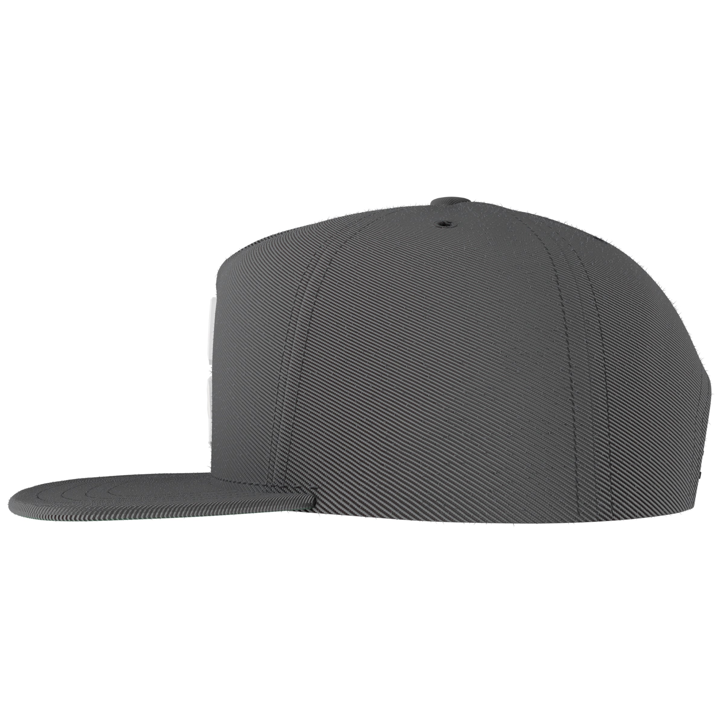 Nu Yrk | 3D NY Brooklyn Snapback Black Side View