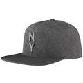 Nu Yrk | 3D NY Williamsburg Brooklyn Snapback Black Perspective View