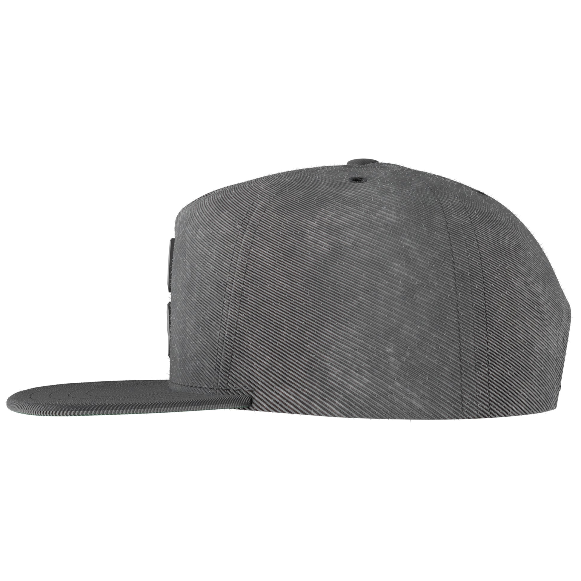 Nu Yrk | 3D NY Williamsburg Brooklyn Snapback Black Side View